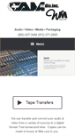 Mobile Screenshot of camaudio.com
